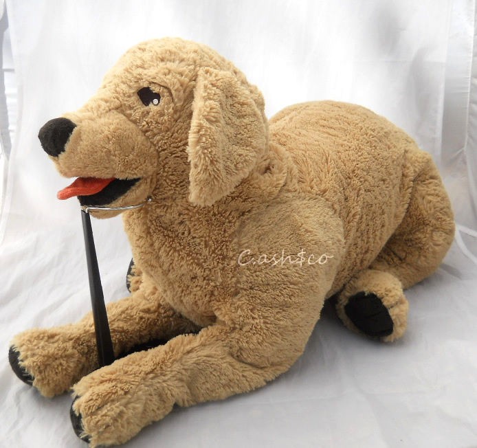   Jumbo Size 27 Gosig Golden Retriever Puppy Dog soft floppy plush HTF