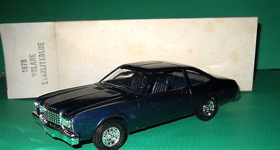 1978 PLYMOUTH VOLARE PROMO STARLITE BLUE EXCELLENT Model Car Mountain 