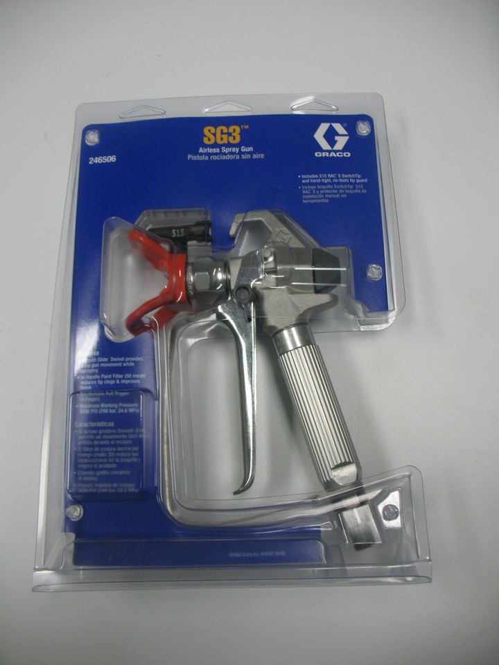 NEW GRACO SG3 Airless Spray Gun #246506, Graco SG3 243012 Gun