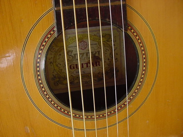 SUZUKI PARLOR GUITAR BLUES GUITAR