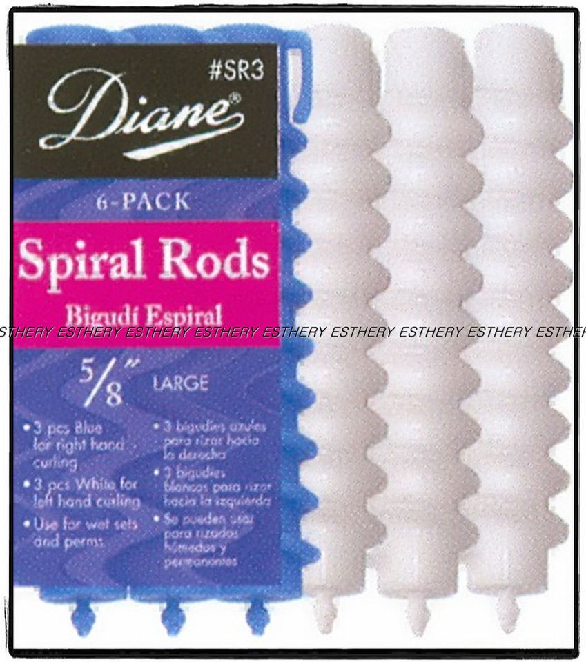 spiral perm rods in Rollers, Curlers