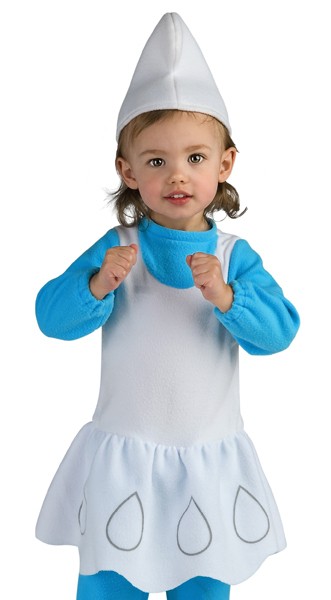 Baby Girl Smurfette Outfit Smurfs Halloween Costume