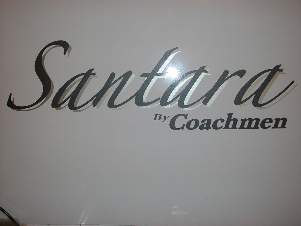 COACHMEN SANTARA DECAL 2006 MOTORHOME STRIPES COACHMAN GRAPHICS RV 