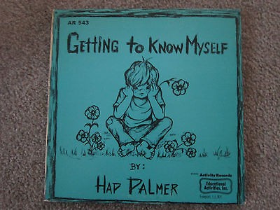 VINTAGE VINYL * GETTING TO KNOW MYSELF * HAP PALMER 12 LP RECORD 