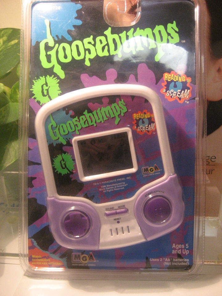 1996 MGA GOOSEBUMPS HANDHELD GAME NIP