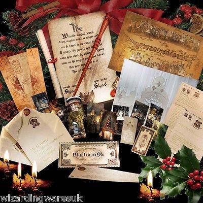 Harry Potter Chtistmas MONSTER Package Marauders Map, Yule 