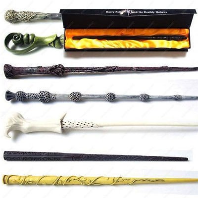 Harry Potter Deluxe Hogwarts Magic Magical Wand Wizard NIB Cosplay 