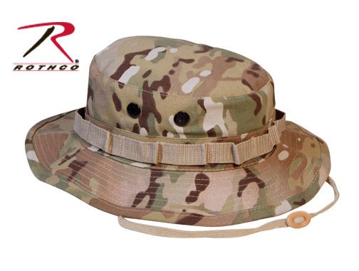 BOONIE HAT MULTICAM CAMO USA MADE FABRIC VARIOUS SIZES ROTHCO 5892