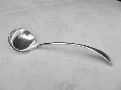 Elkington Silver Plate Soup Ladle 2   1961   MOD mark