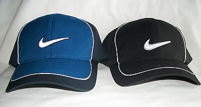 NIKE GOLF Unisex Cap/Hat NWT DRI FIT Headband Black L/XL or Blue 2 