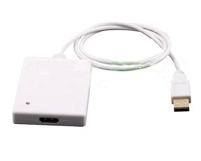 USB 2.0 to HDMI Converter Audio/Video for HDTV PC