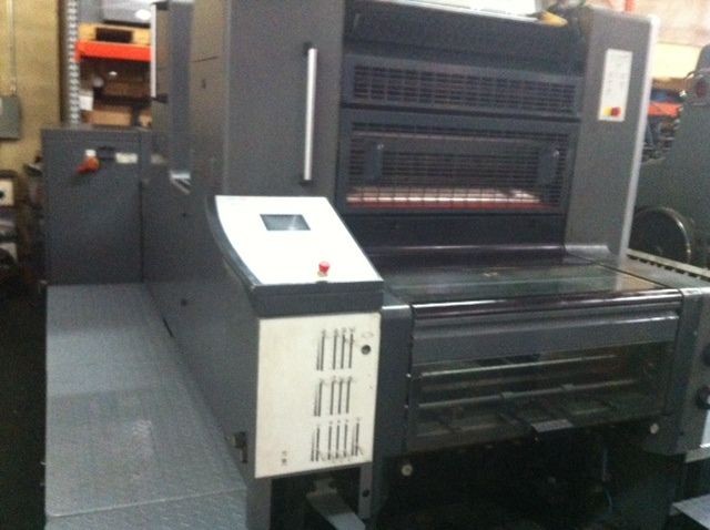 Heidelberg Speedmaster 74 2 Used Offset Press 2001