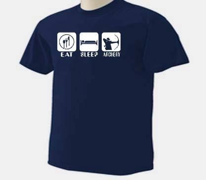 Eat Sleep Archery Bow Hunting T Shirt
