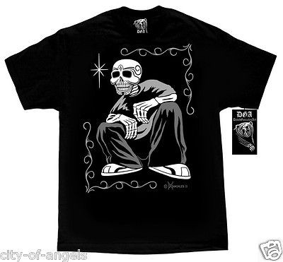   Lowrider Cali Life Sugar Skull T Shirt David Gonzales Homies M 4XL