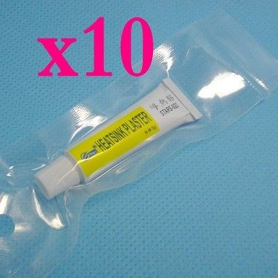 10pcs CPU GPU Thermal Silicone Grease Compound Glue Stars 922 5g