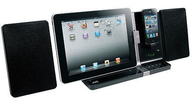 JVC UXVJ3B Stereo Mini System With Dock for Apple iPod/iPad/iPho​ne