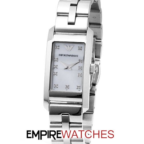 NEW* LADIES EMPORIO ARMANI DONNA DIAMOND WATCH   AR3167   RRP £299