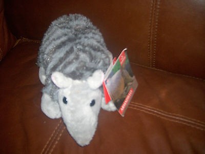 stuffed animal plush 8 ARMADILLO aurora New with Tag