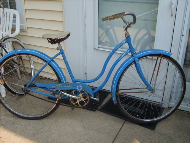 1957 Schwinn Tornado classic Ladies Beach Cruiser bike bicycle almost ...