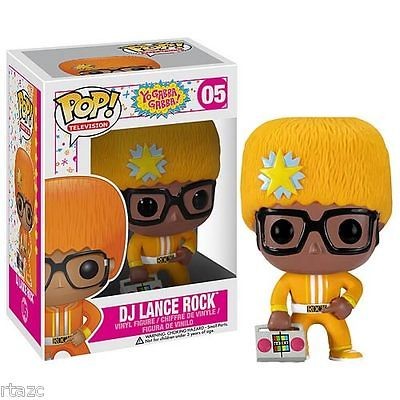 PoP Yo Gabba Gabba DJ Lance Rock Vinyl Figure by Funko NIB