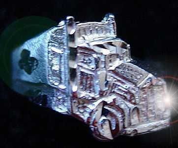 New Sterling Silver 18 Wheeler Truck Ring Jewelry Vehicle Pick your 