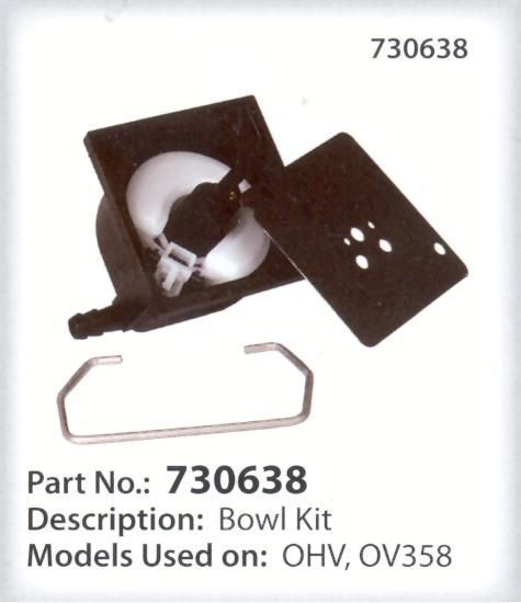    Craftsman Carburetor Bowl Kit 730638 Parts Genuine OEM new