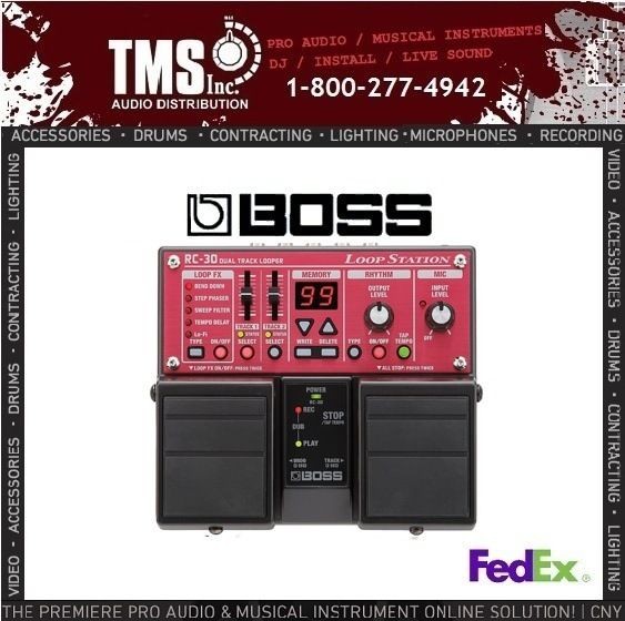 Boss RC30, RC 30 Looper  USED ITEM   TMS AUDIO  CNY