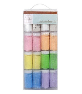 Hampton Art A La Mode 16 pk. Embossing Powder  Pastel