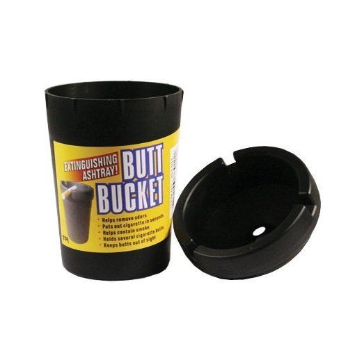 FUN BUTT BUCKET ASHTRAY SELF EXTINGUISHING CAMPING OUTDOOR ODOUR 