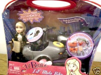 Lil Bratz Lil Moto Bike Ailani gray   SEALED