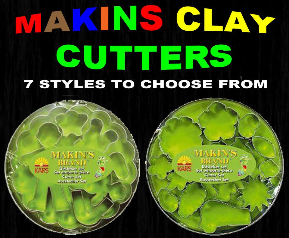 MAKINS CLAY CUTTER PASTRY SUGARCRAFT SETS FIMO SCULPEY CAKE COOKIE