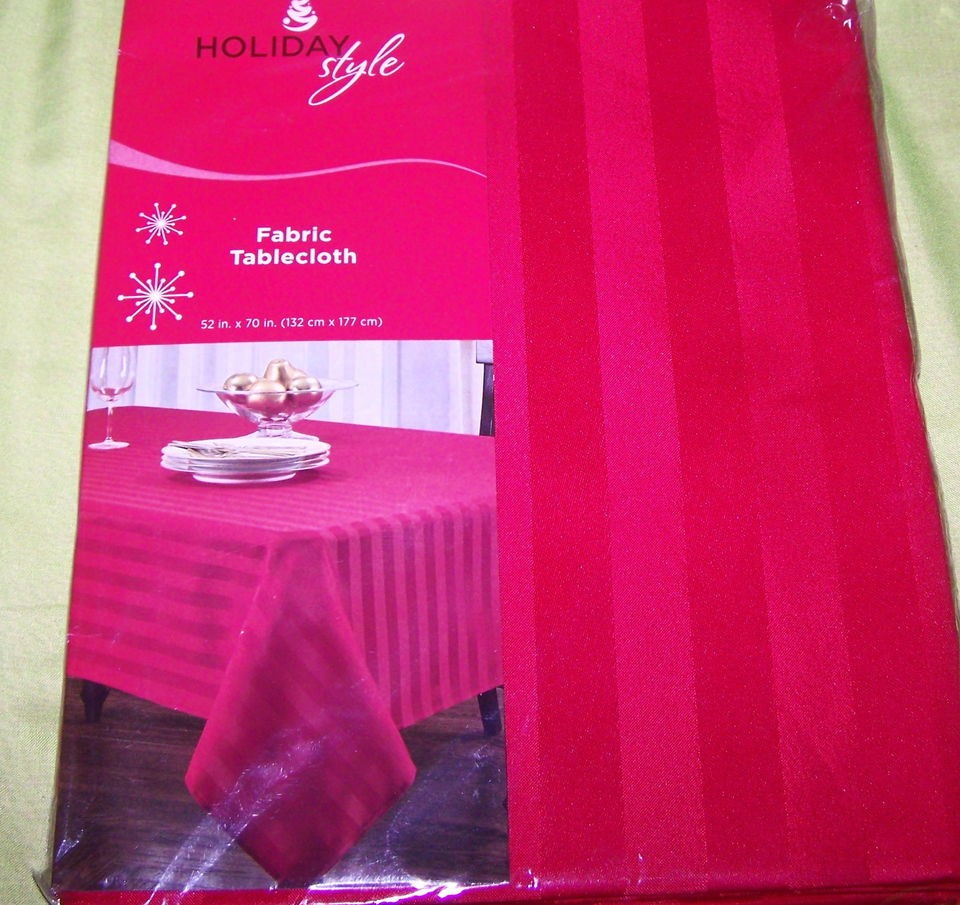 Choice Holiday Style Fabric Table Cloths.New