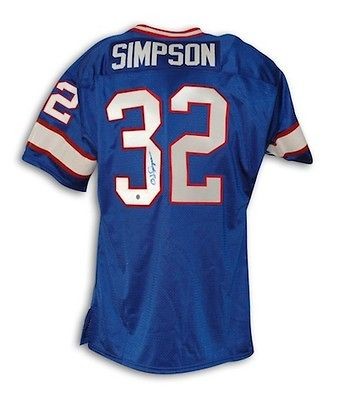 OJ Simpson Signed Autographed Jersey Buffalo Bills