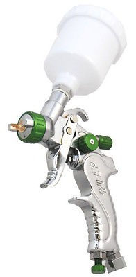   Mini DETAIL TOUCH UP HVLP SPRAY GUN 1.0mm TIP Basecoat Auto Paint