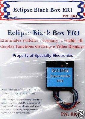 ECLIPSE VIDEO AUTO BRAKE BYPASS AVN4430 AVN20D AVN7000