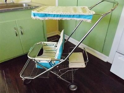 Excellent Vintage 1960s Taylor Tot Baby Stroller with Rear Toddler 