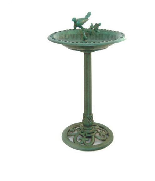   BIRD BATH GARDEN BIRDS FEEDING TABLE WATERPROOF RUST FREE OUTDOOR