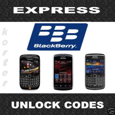 UNLOCK CODE 4 BLACKBERRY PEARL BOLD COMCEL COLUMBIA ★