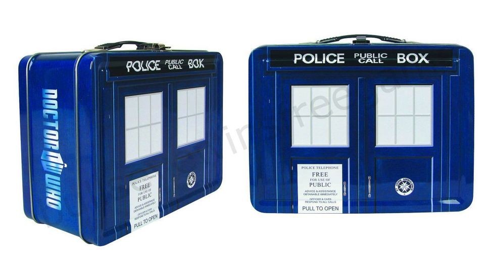 Brilliant   Matt Smith Tardis  Lunchbox (Doctor Who 11th Dr)