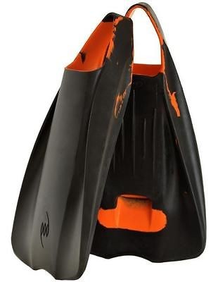 Pod PF1 Swim / Body board / Surfing Fins Size S/M 7 8 New In Box   Blk 