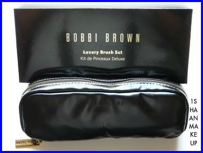 BOBBI BROWN 10 PIECE LUXURY BRUSH SET+ FREE CHRISTMAS GIFT