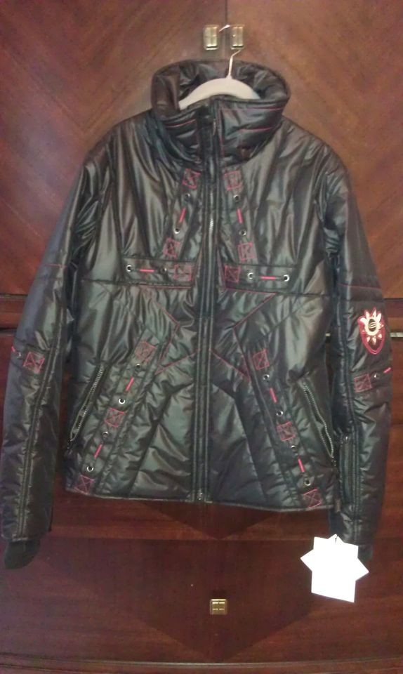   by Milos Star Gorsuch Black Womens Designer Ski Jacket US SZ 12