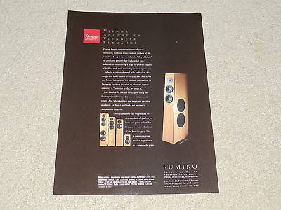 Vienna Acoustics Mahler,Beethov​en III.2 Speaker Ad 2003