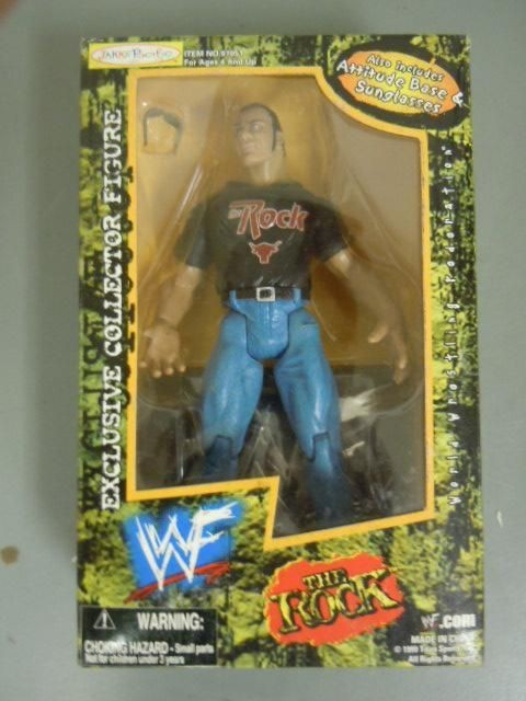   1999 JAKKS WWF WWE EXCLUSIVE WRESTLING ACTION FIGURE WITH SUNGLASSES