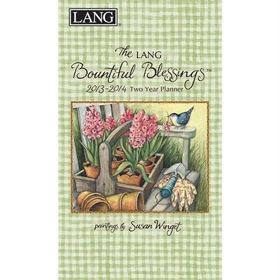 Lang Two Year Calendar w/Pen 2013 2014 Bountiful Blessings by Susan 