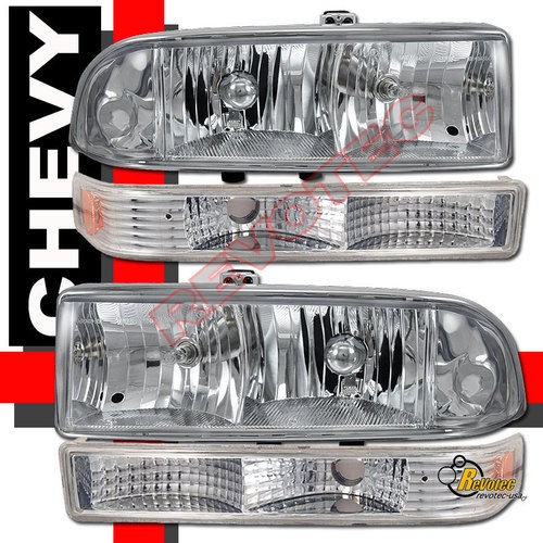   01 02 03 04 CHEVY S10 S 10 / BLAZER HEAD LIGHTS & BUMPER SIGNAL LIGHTS