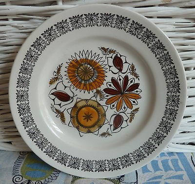   1960s vintage Kathie Winkle Broadhurst Calypso tea/side plate