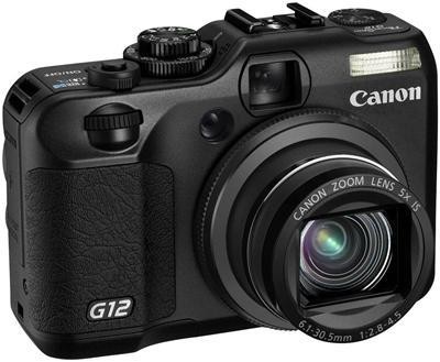 NEW Canon PowerShot G12 10.0 MP 5x Optical Zoom Digital Camera   Black