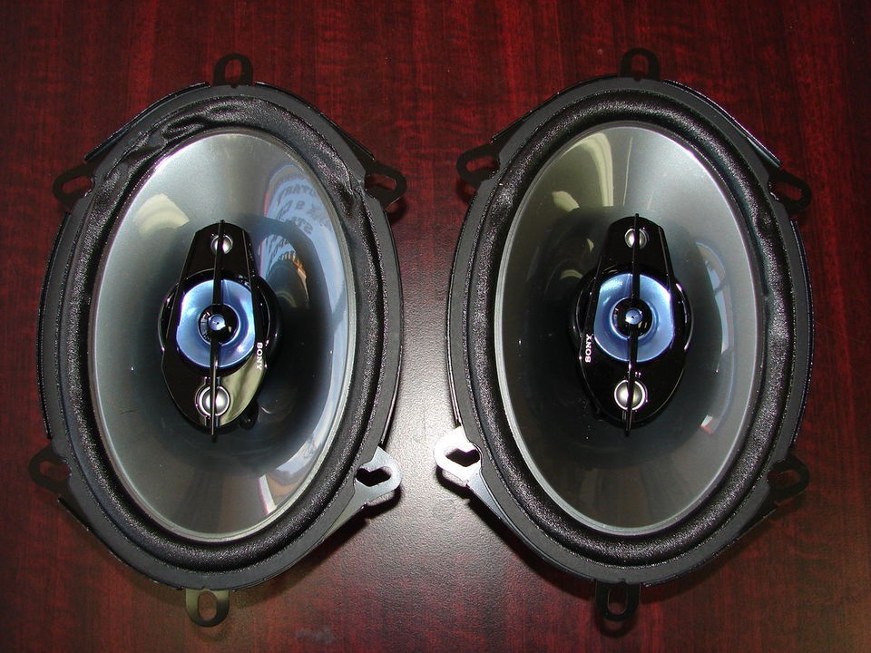 NWOB Sony XS R5744 190 W Peak 5 x 7 Xplod 4 Way Car Speakers