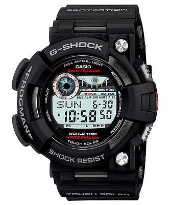 Casio G Shock GF1000 1 Frogman Tough Solar divers black